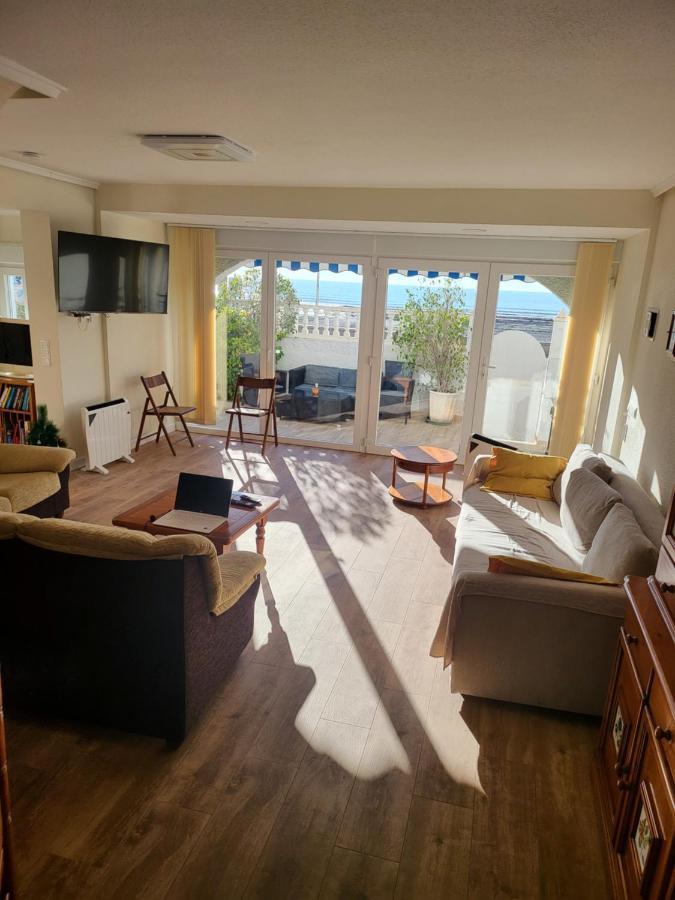Casa Primera Linea Playa Tamarit Santa Pola Extérieur photo
